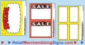 Laser Sale Signs Printable Card tags